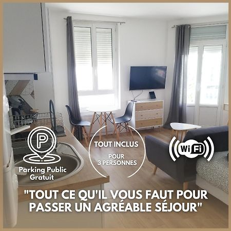 Ferienwohnung Le Lumineux Le Havre Exterior foto
